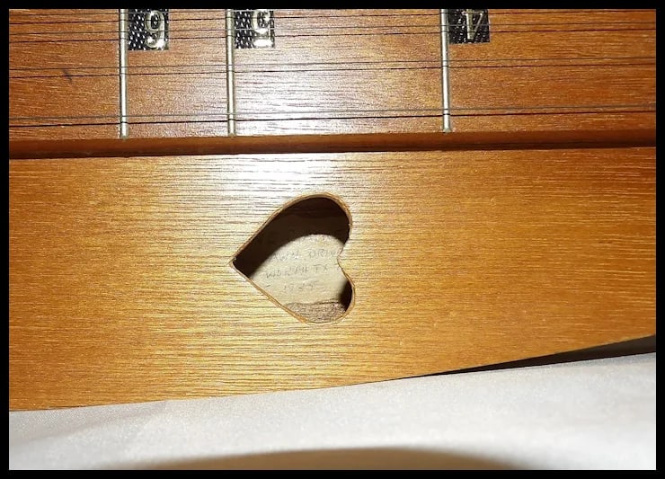 4 String Dulcimer Handmade in Texas - 8