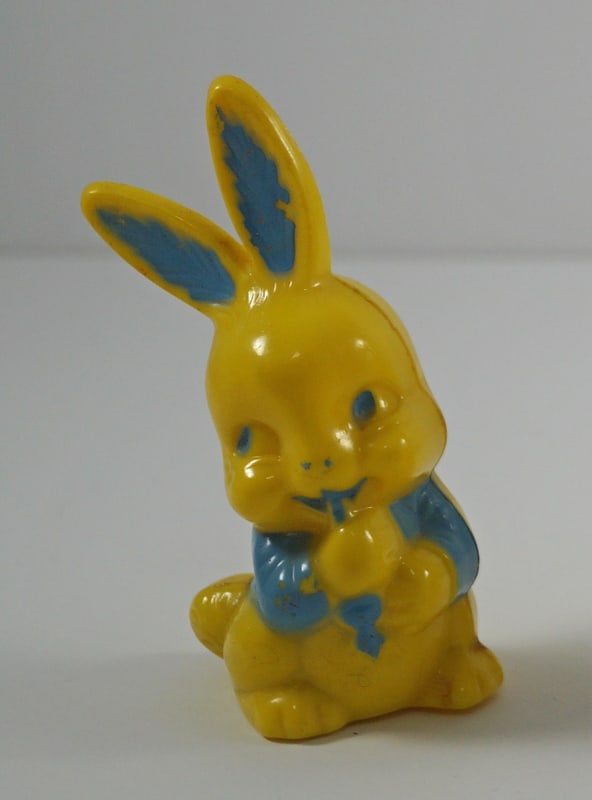 Easter Rabbit w/ Carrot Child’s Rattles #1 (1 of 4)