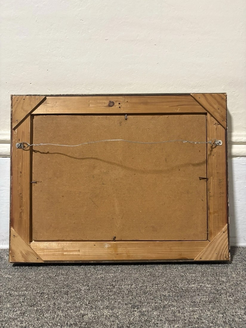 Oil On Board Landscape Painting - 3