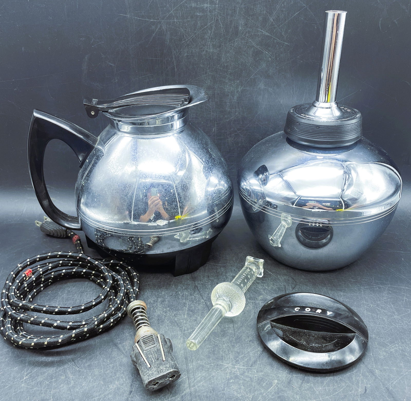 MCM Nicro Cory Vacuum Coffee Maker Pot - 2