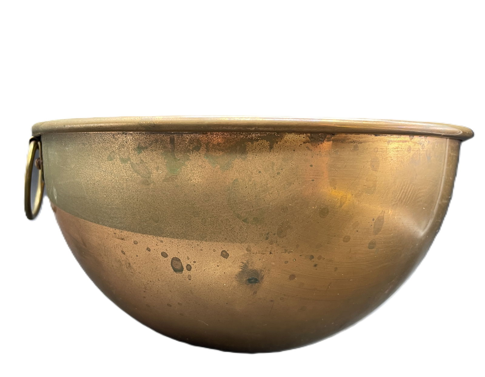 Vintage Solid Copper Candy Bowl, Mixing Bowl - 3