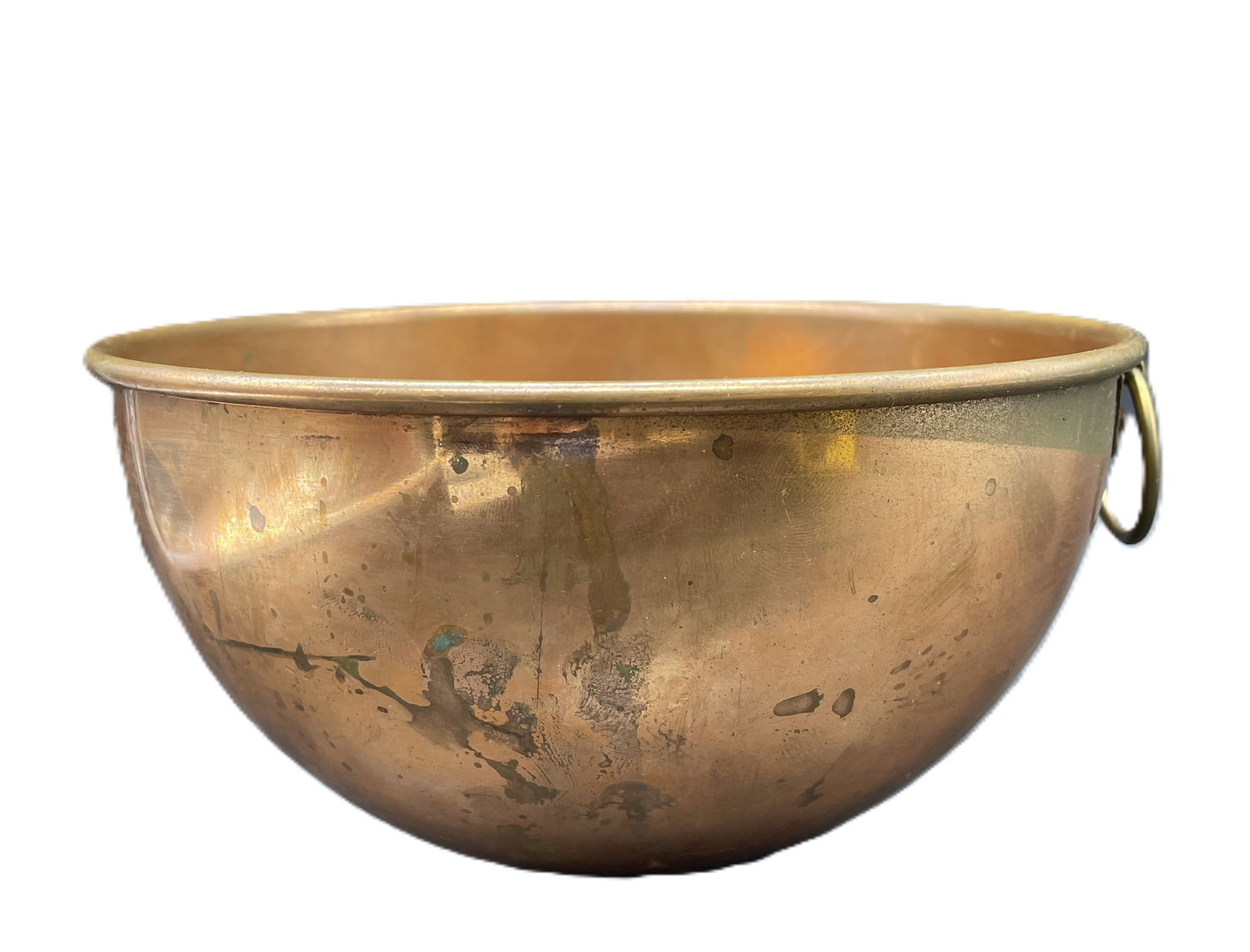 Vintage Solid Copper Candy Bowl, Mixing Bowl - 5