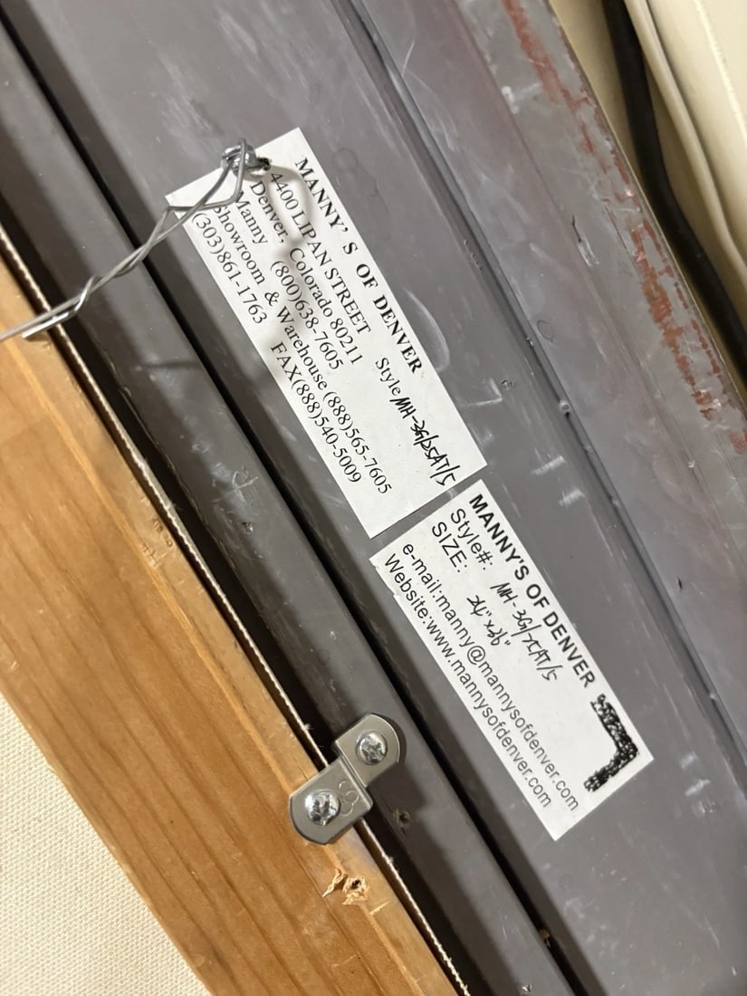 Artist Signed Oil On Canvas Landscape Painting - 17