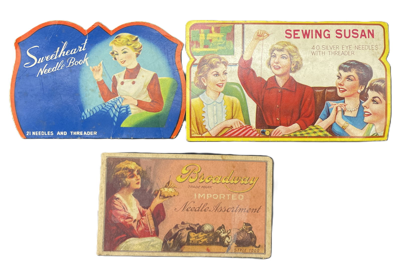 VINTAGE NEEDLE BOOKS: 1950's Japan (1 of 6)