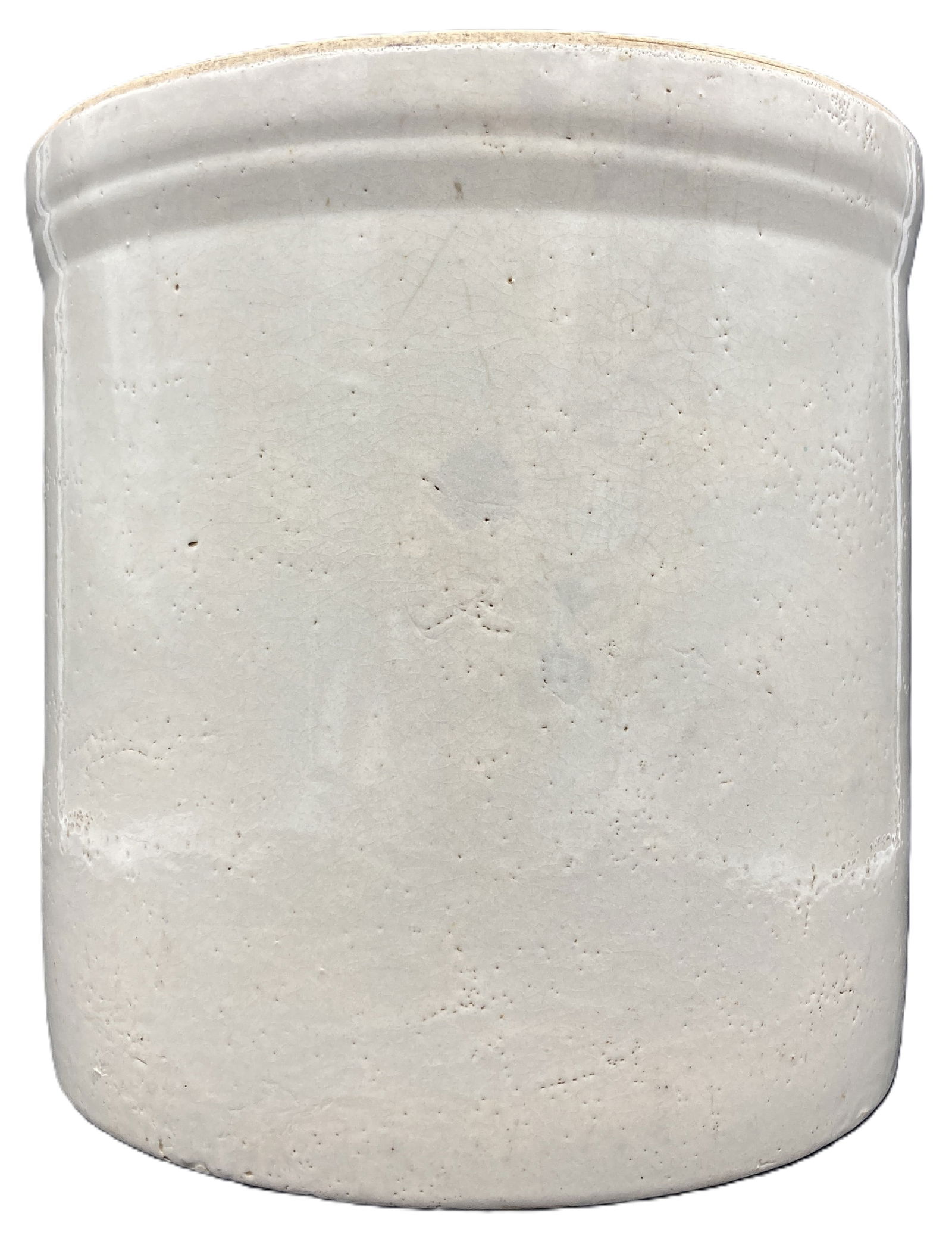 ANTIQUE STONEWARE CROCK - 6