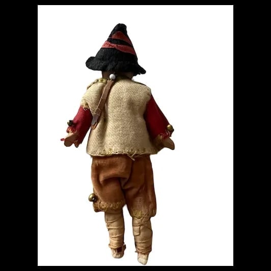 All Original Antique Doll 250 21/0 Germany 6.5 cabinet size Factory costume - 9