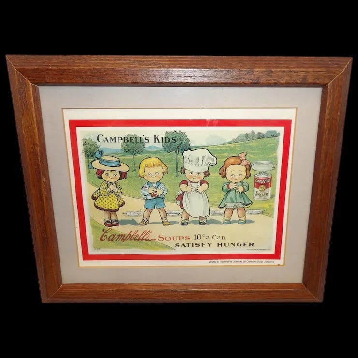 1993 Campbells Soup Kids Lithograph Advertisement (1 of 5)