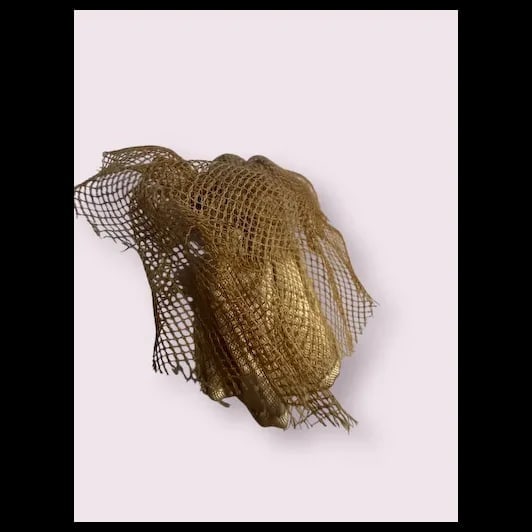 Angel all Bisque Antique 2 1/4" jointed arms and legs Factory Original - 4