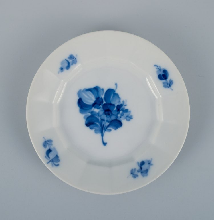 Royal Copenhagen, blue flower angular, coffee service for six people. Consisting of six coffee cups - 7