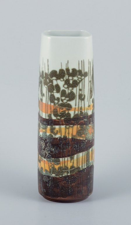 Ivan Weiss for Royal Copenhagen, faience vase. - 2