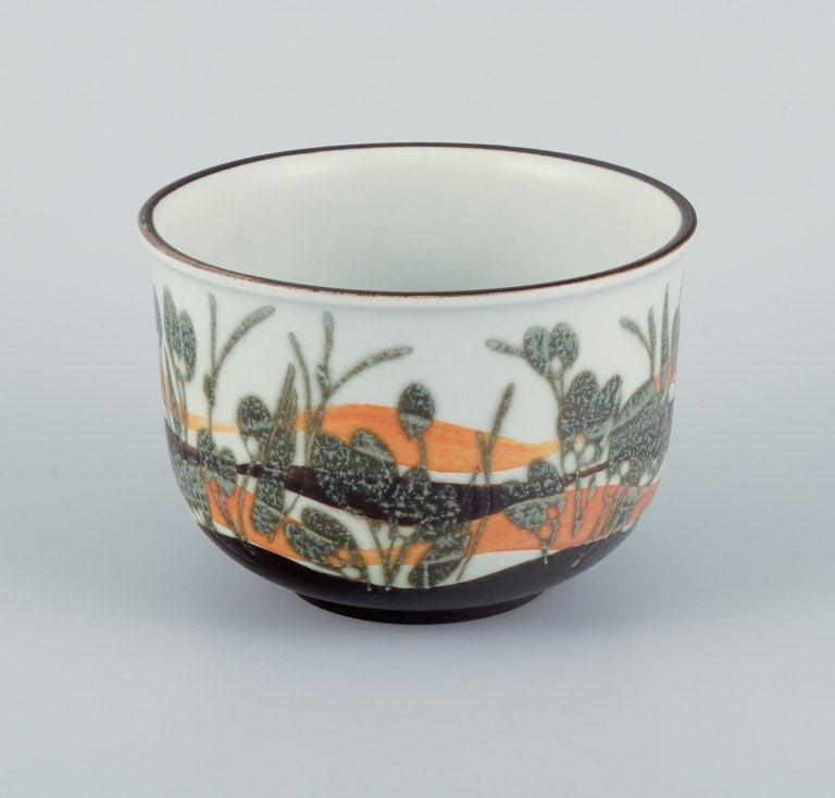 Ivan Weiss for Royal Copenhagen, vase and bowl in faience. - 3