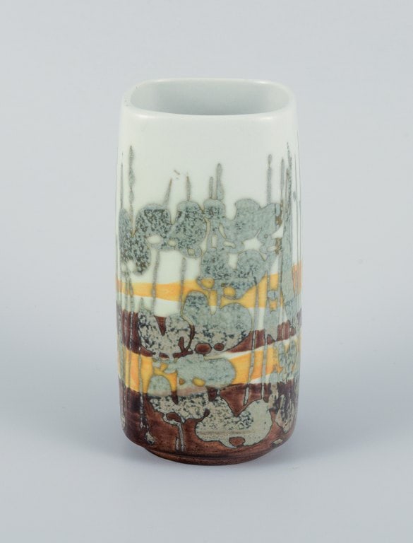 Ivan Weiss for Royal Copenhagen, vase and bowl in faience. - 6