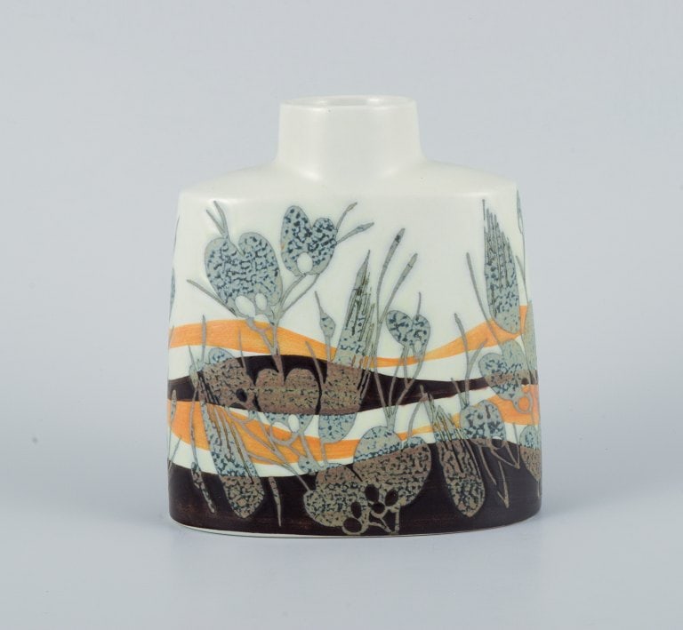 Ivan Weiss for Royal Copenhagen, two faience vases. - 2