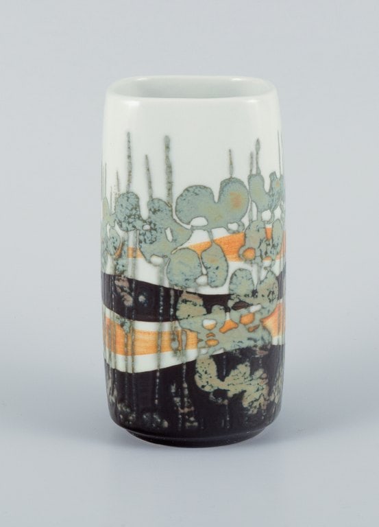 Ivan Weiss for Royal Copenhagen, two faience vases. - 4