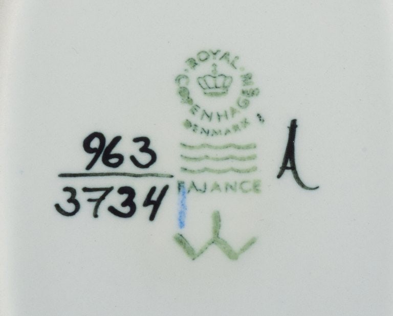 Ivan Weiss for Royal Copenhagen, two faience vases. - 8