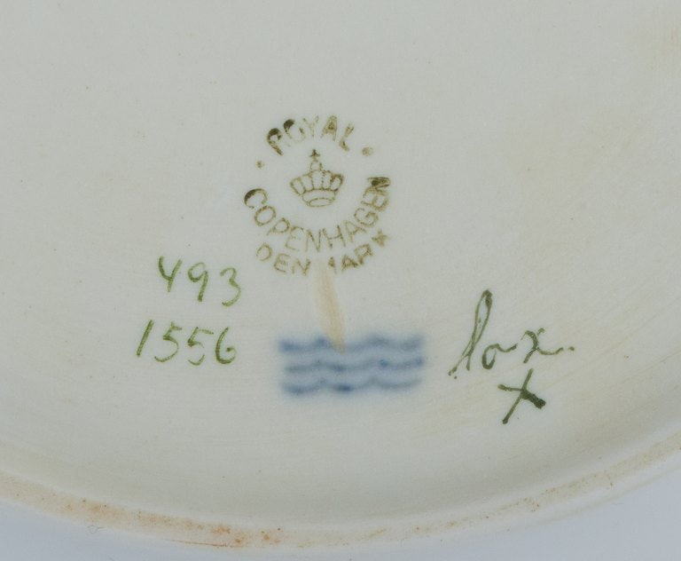 Royal Copenhagen Light Saxon Flower, oval serving dish. - 7