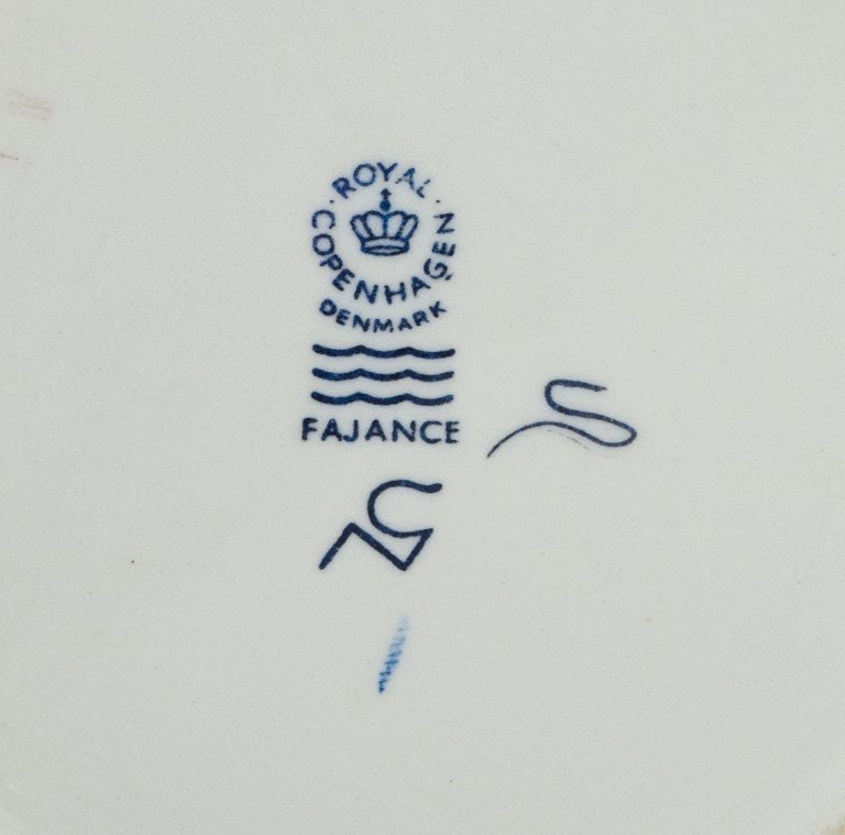 Nils Thorsson for Royal Copenhagen. Large anniversary mug in earthenware. 1775-1975. - 6