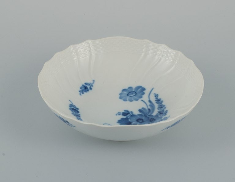 Royal Copenhagen Blue Flower curved bowl and dish. - 2
