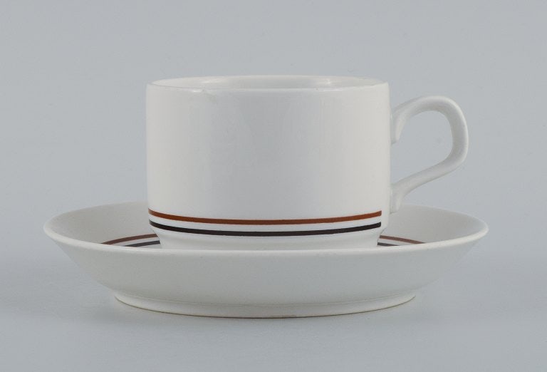 Rörstrand coffee service for four people. Swedish design, 1960s. Consisting of four coffee cups - 4