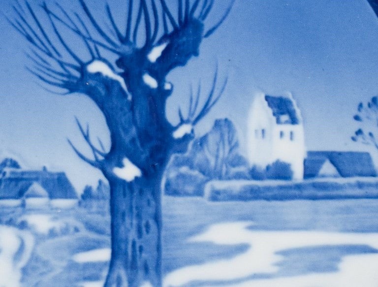 Royal Copenhagen Christmas plate from 1944. - 2