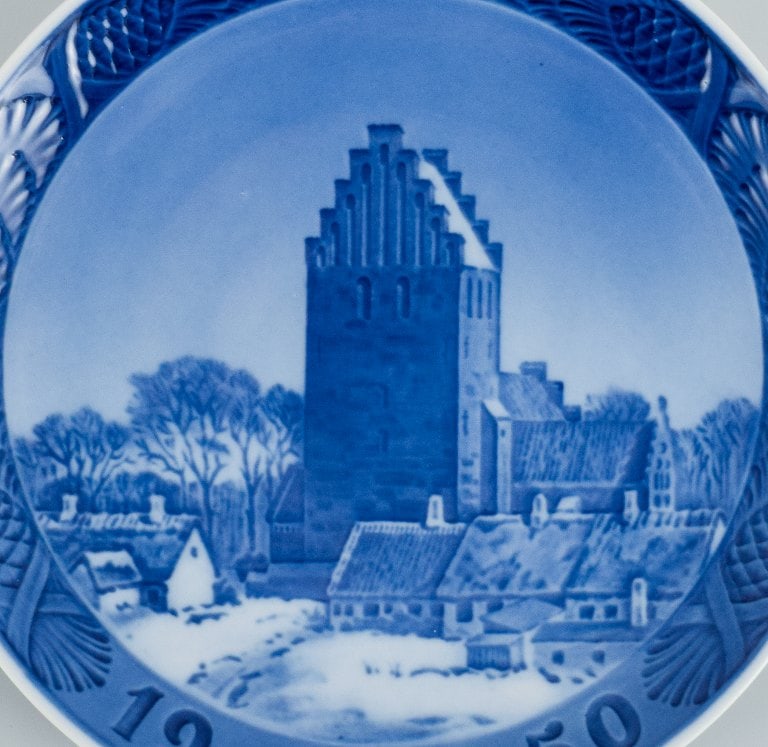 Royal Copenhagen Christmas plate from 1950. - 2