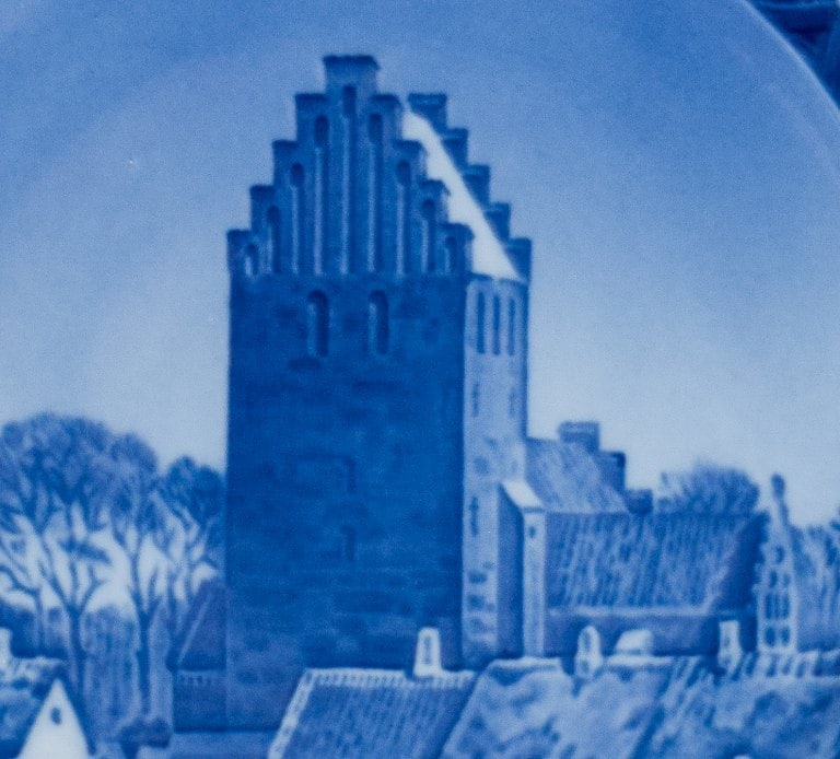 Royal Copenhagen Christmas plate from 1950. - 3