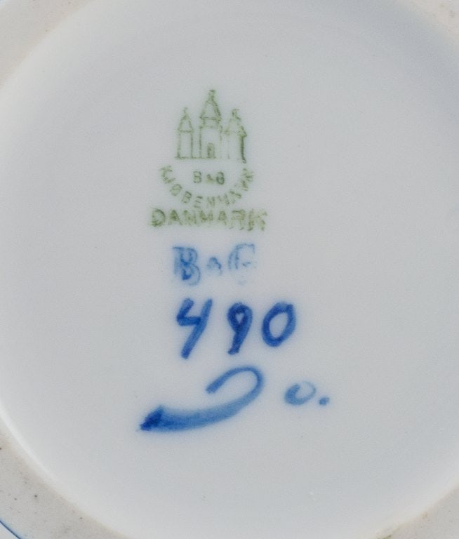 Jo Hahn Locher (1876-1960) for Bing & Grøndahl. Art Deco unique vase decorated with branches - 4