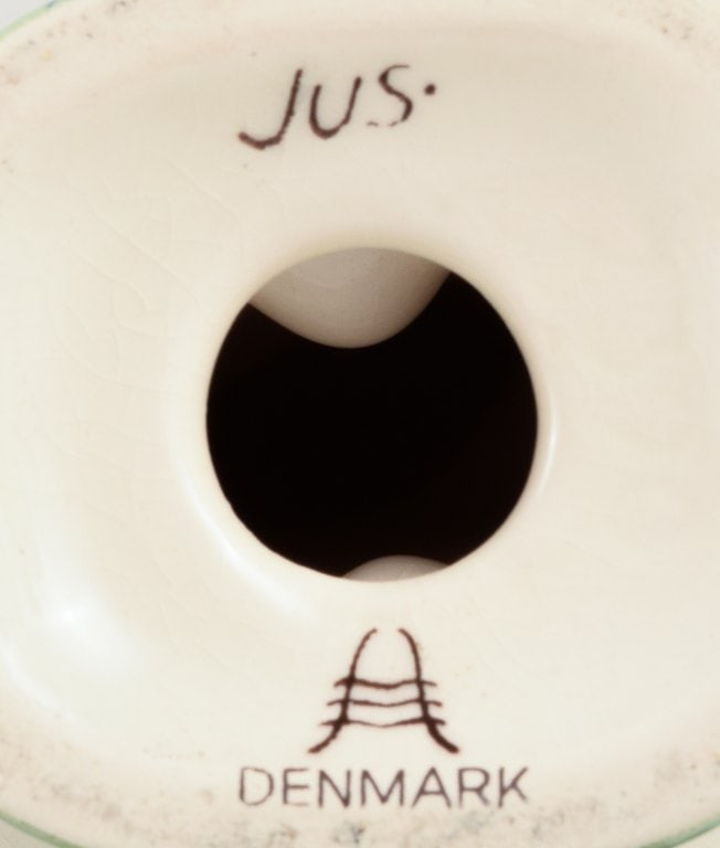 Children's Aid Day figures. Cousin from Amager, Skovserkone and Skovserdreng. Aluminum. - 6