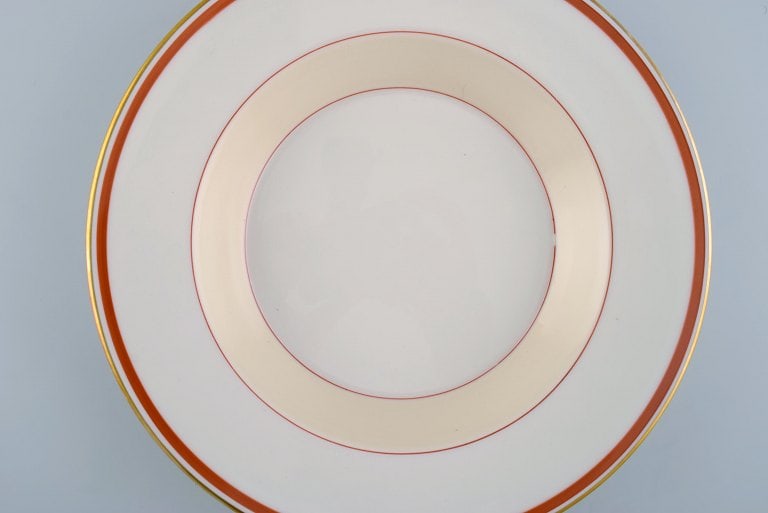 Christian Joachim for Royal Copenhagen. "The Spanish pattern". Four deep plates in hand-painted - 4