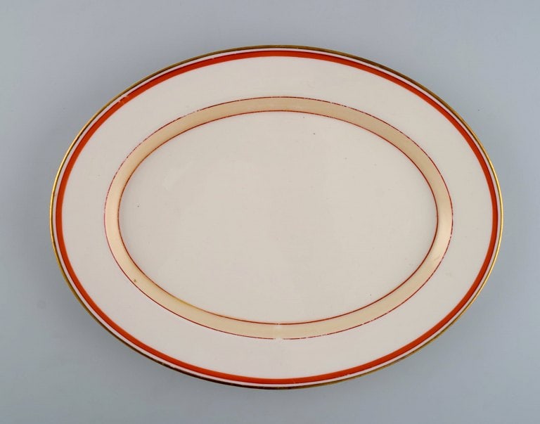 Christian Joachim for Royal Copenhagen. "The Spanish pattern". Tray and two serving dishes in - 2