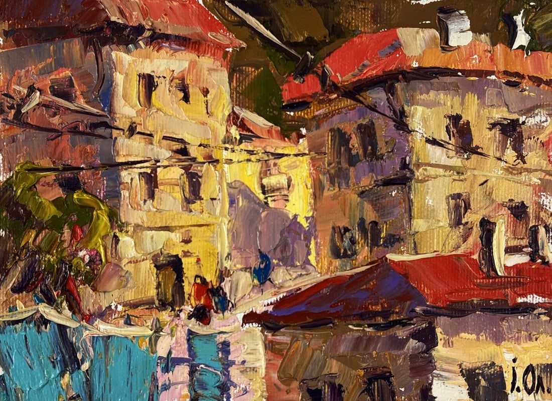 Oil painting Morning In The Sunny City Oleksiy Ivanyuk - 3
