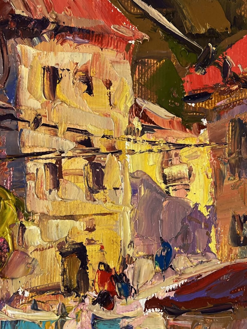 Oil painting Morning In The Sunny City Oleksiy Ivanyuk - 4