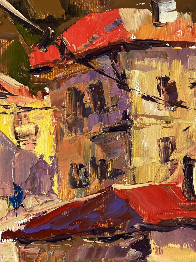 Oil painting Morning In The Sunny City Oleksiy Ivanyuk - 8