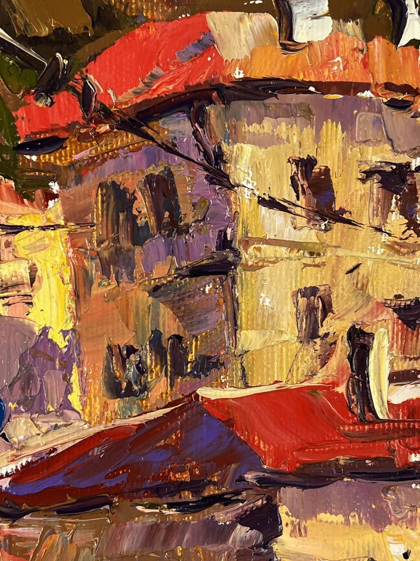 Oil painting Morning In The Sunny City Oleksiy Ivanyuk - 9