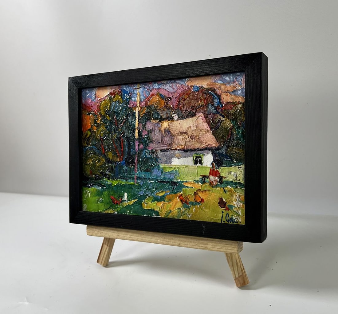 Oil painting Summer coolness Oksana Ivanyuk - 2