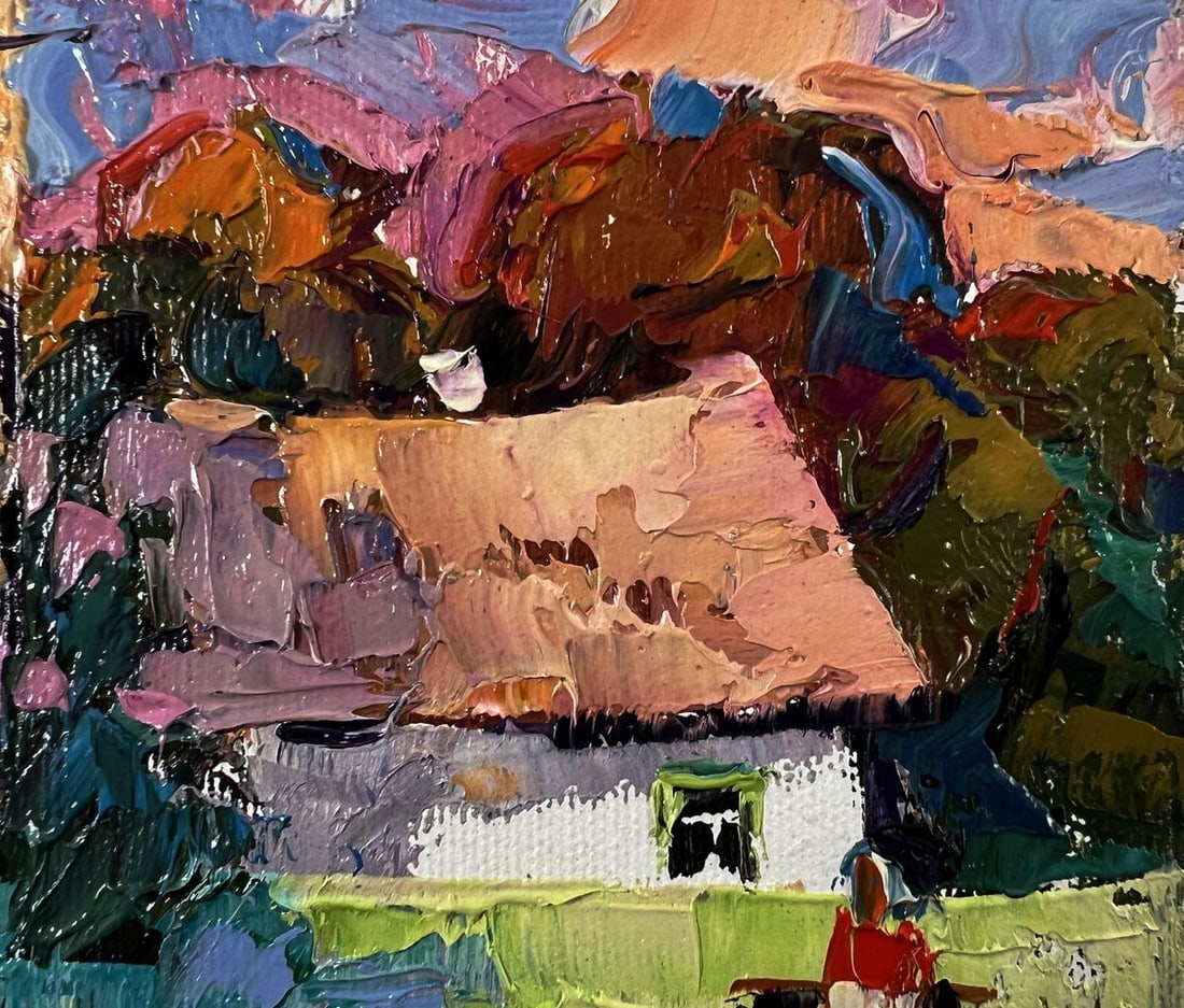 Oil painting Summer coolness Oksana Ivanyuk - 4