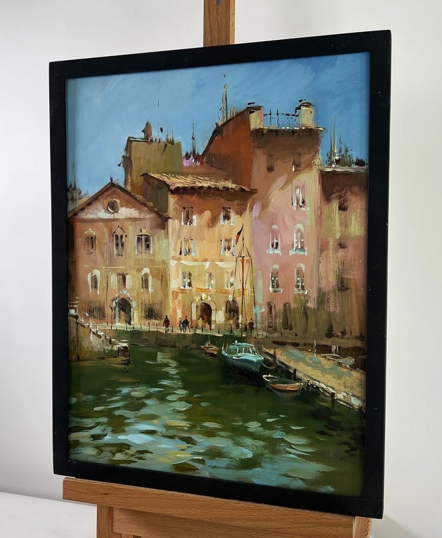 Oil painting Walking through the city streets Yuriy Suprunchuk - 2