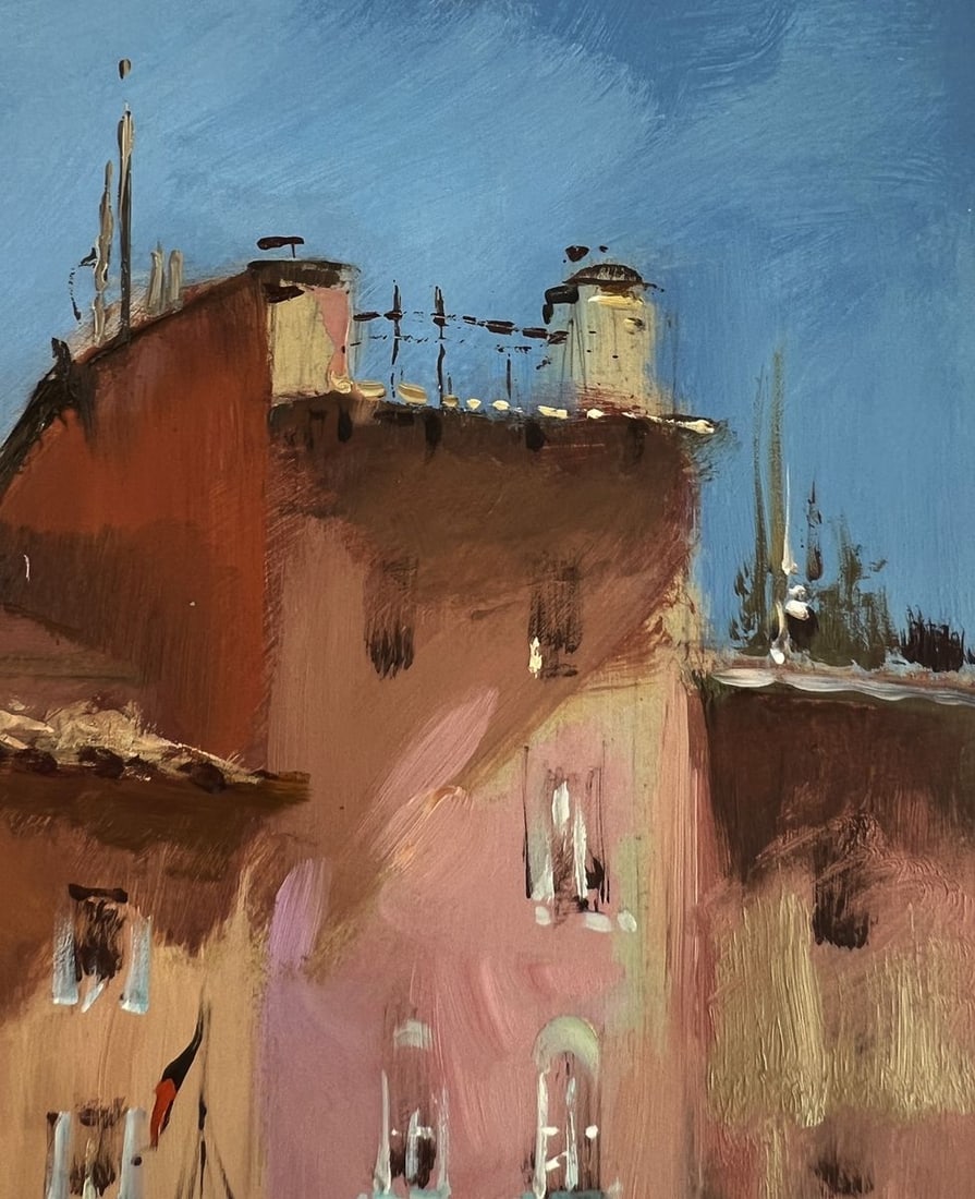 Oil painting Walking through the city streets Yuriy Suprunchuk - 4