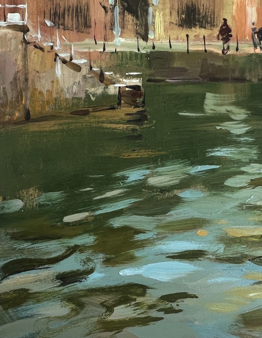 Oil painting Walking through the city streets Yuriy Suprunchuk - 7