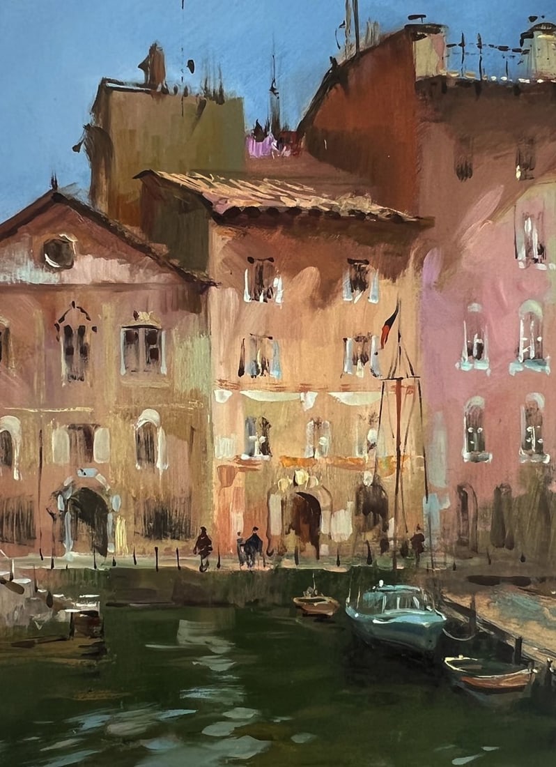 Oil painting Walking through the city streets Yuriy Suprunchuk - 9