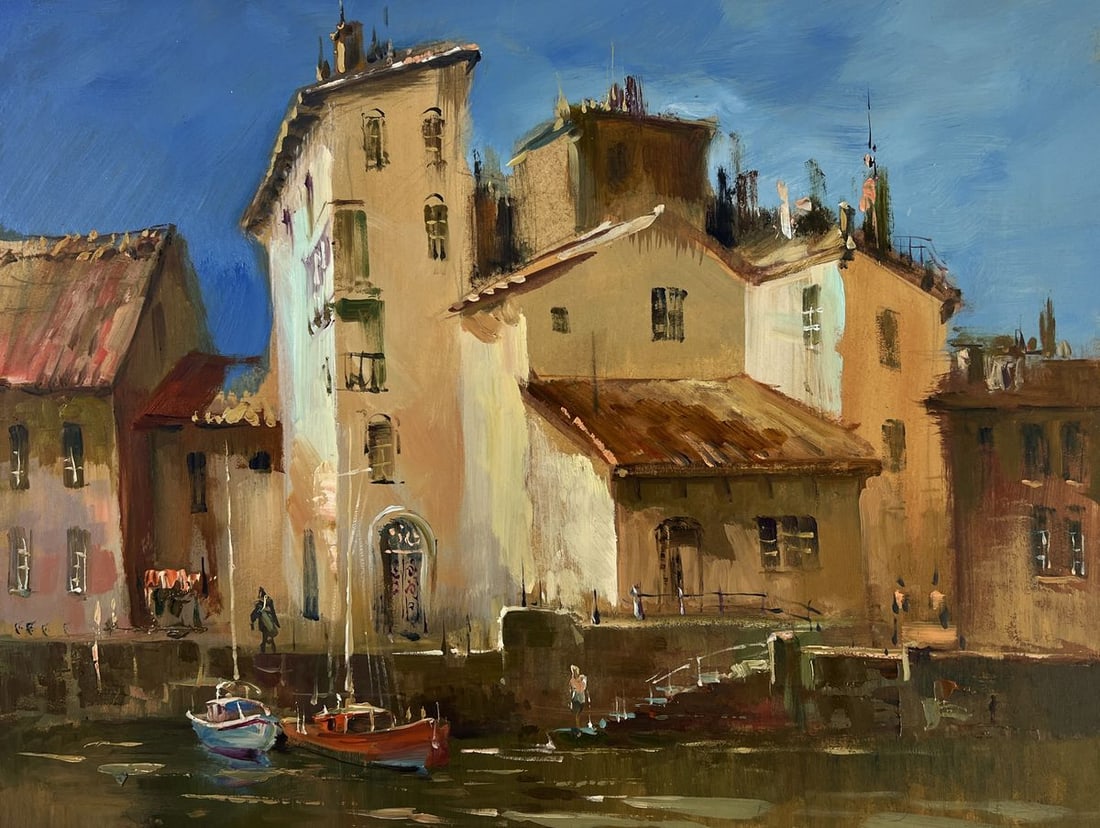 Oil painting Streets of Venice Yuriy Suprunchuk - 3