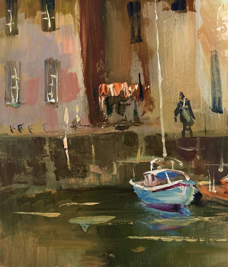 Oil painting Streets of Venice Yuriy Suprunchuk - 7