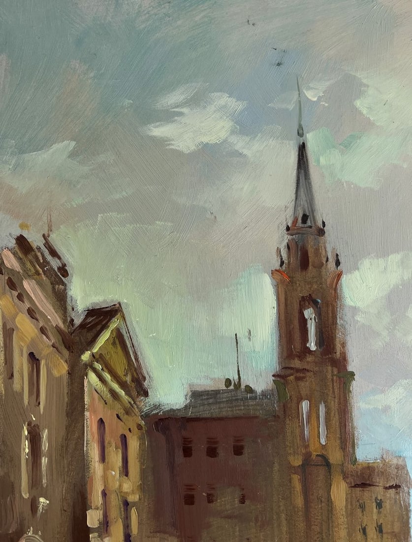 Oil painting The busy streets of Venice Yuriy Suprunchuk - 5