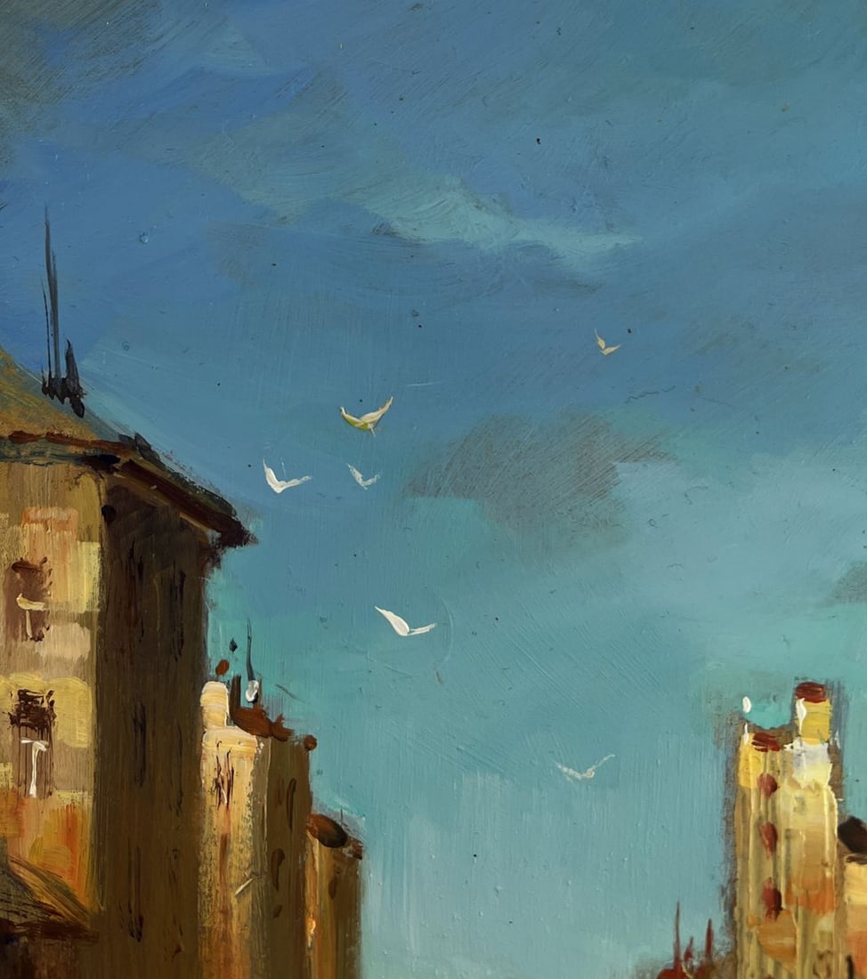 Oil painting City on the water Yuriy Suprunchuk - 6