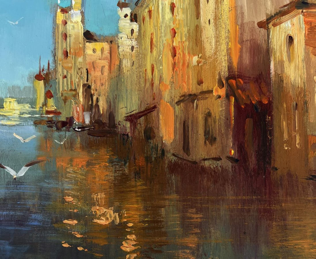 Oil painting City on the water Yuriy Suprunchuk - 8