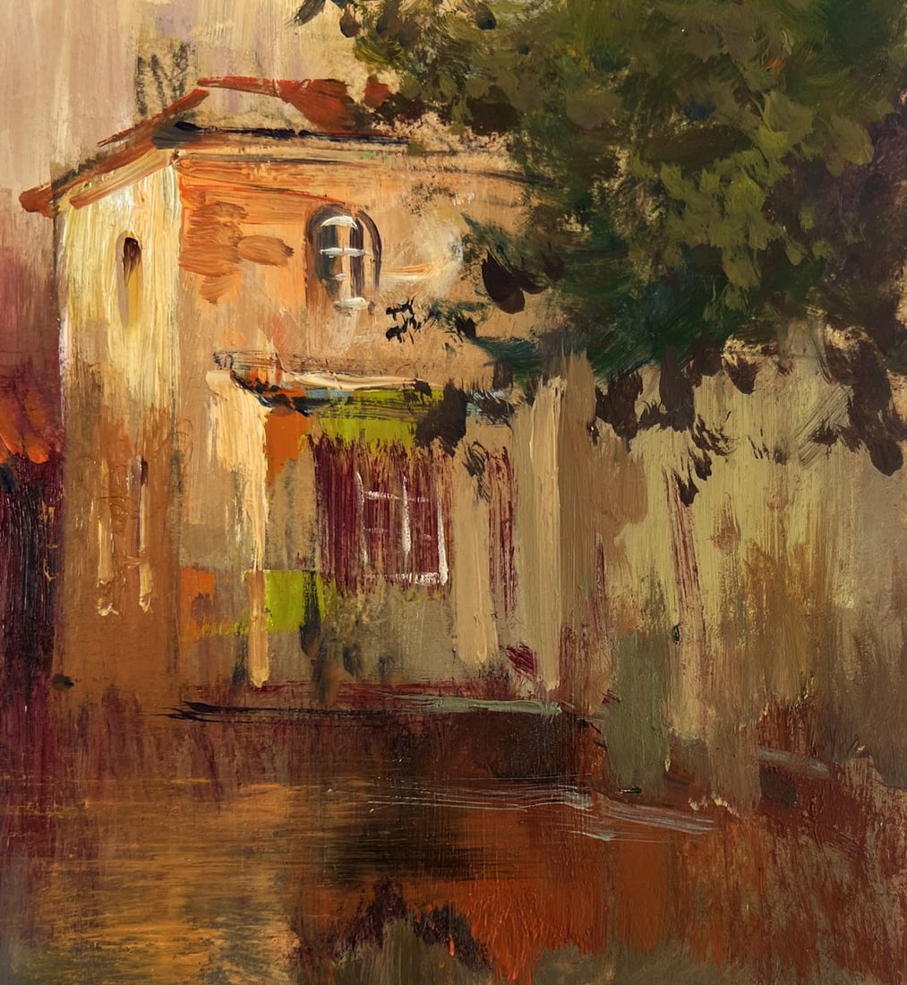 Oil painting City on the water Yuriy Suprunchuk - 9