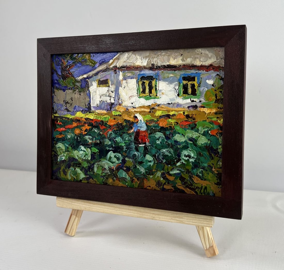 Oil painting The beds smell like home Alex Kalenyuk - 2