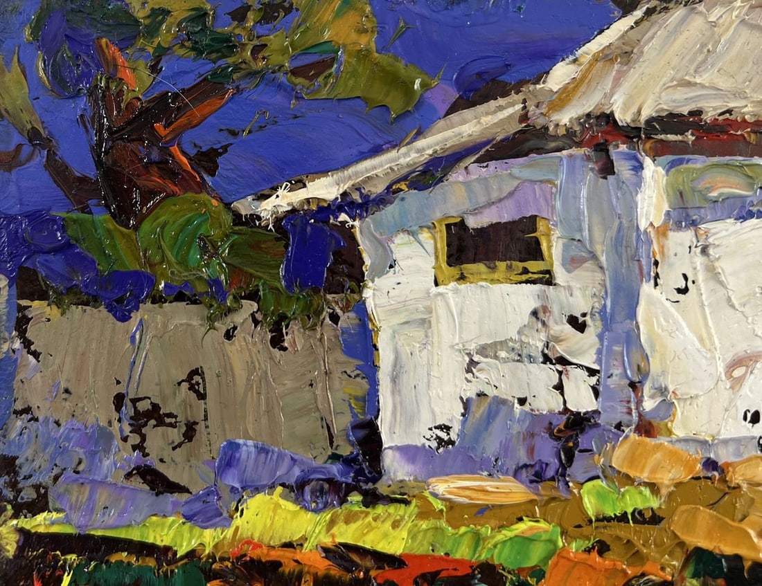 Oil painting The beds smell like home Alex Kalenyuk - 7