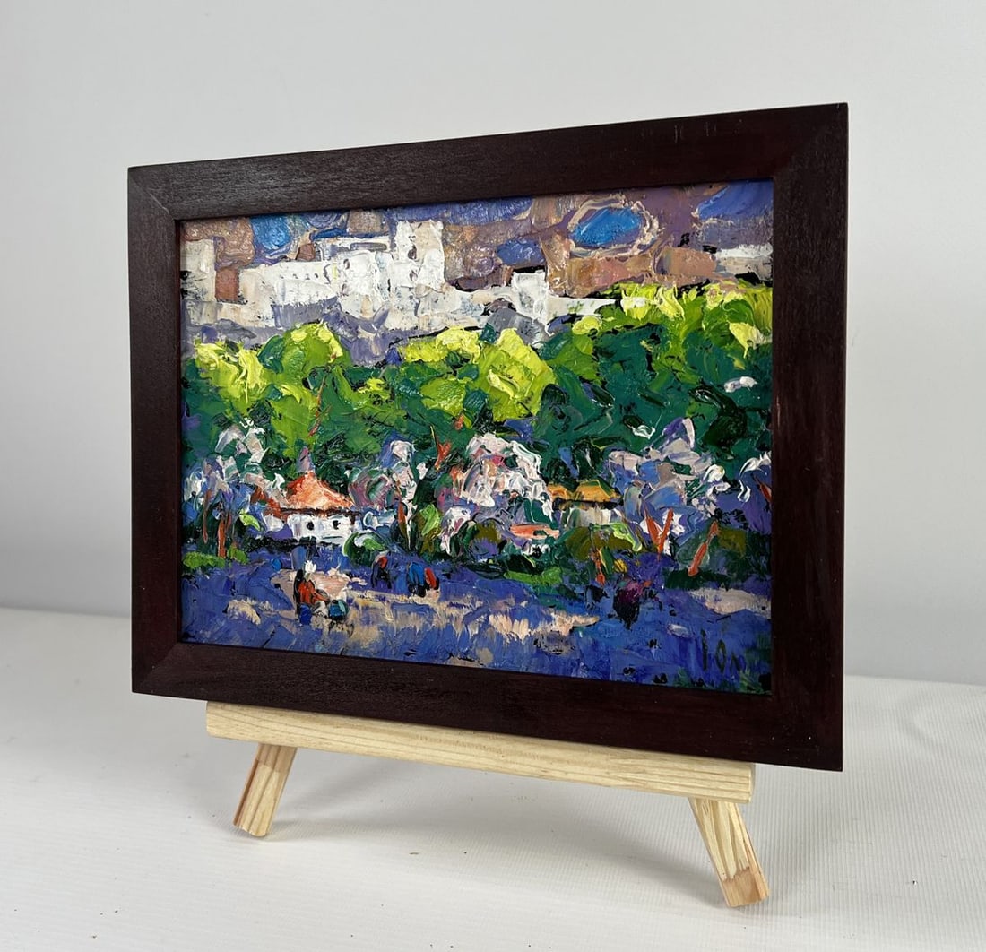 Oil painting The city that never sleeps Alex Kalenyuk - 2