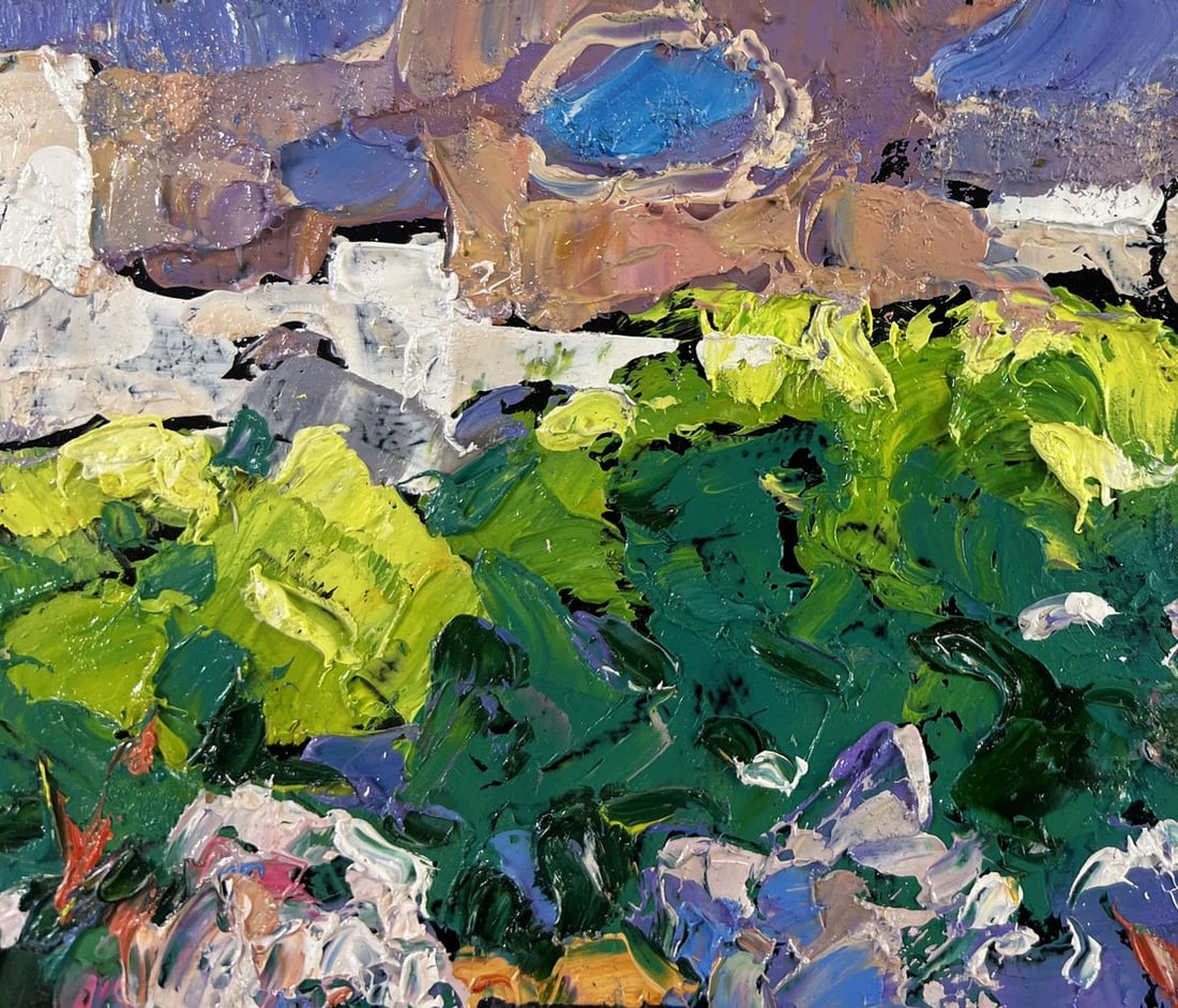 Oil painting The city that never sleeps Alex Kalenyuk - 4